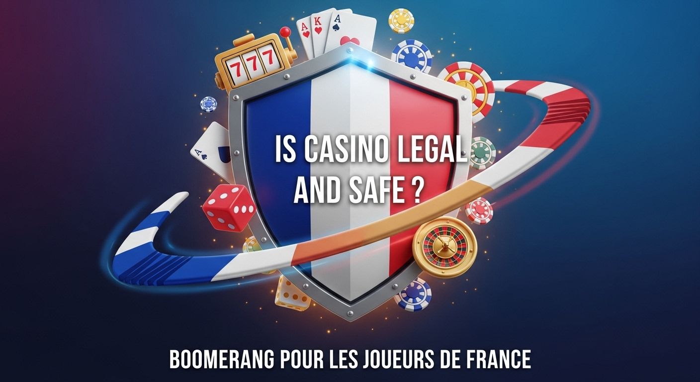 Le casino est-il légal et sûr ? boomerang casino